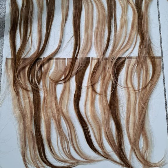 Babe brand tape in hair extensions main image 5